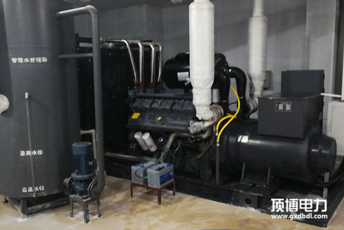 600kw上柴柴油發(fā)電機機房